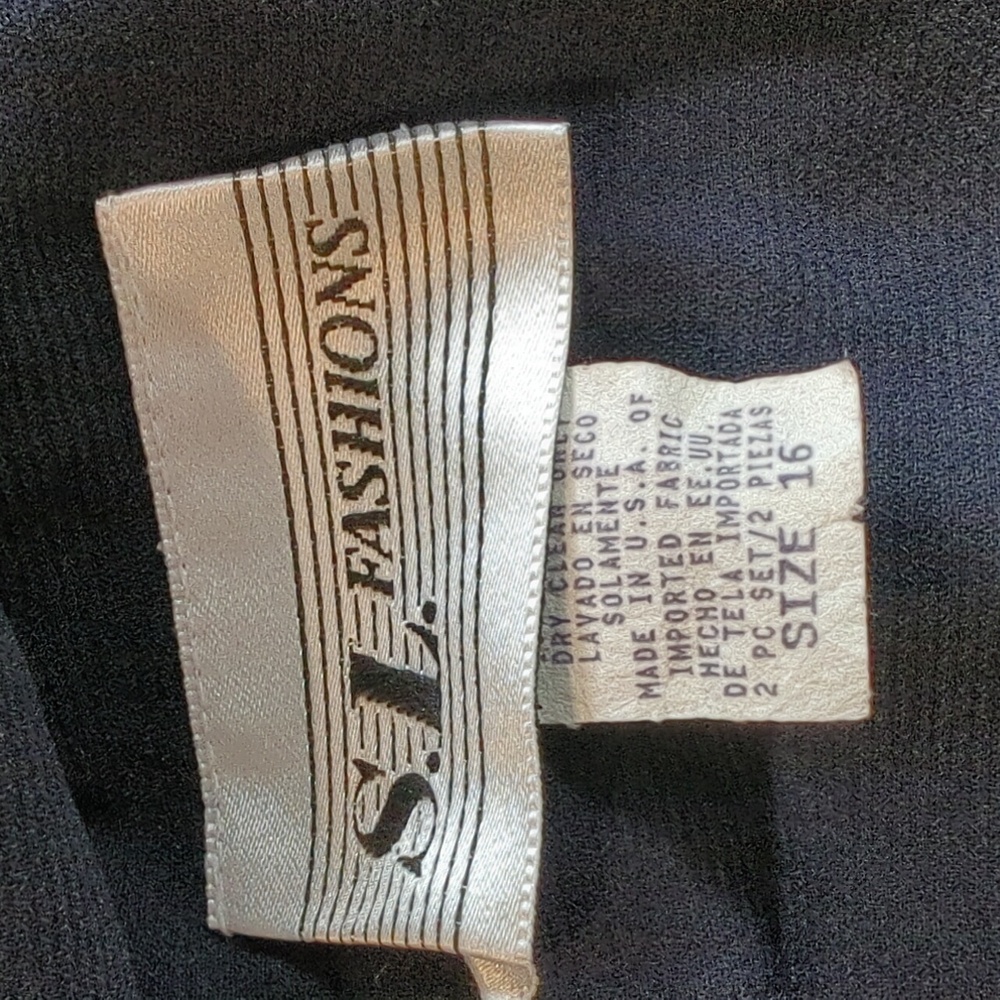 Womens Vintage Old Money Preppy Nautical Academia Coastal Timeless Navy Blazer L - Picture 5 of 5